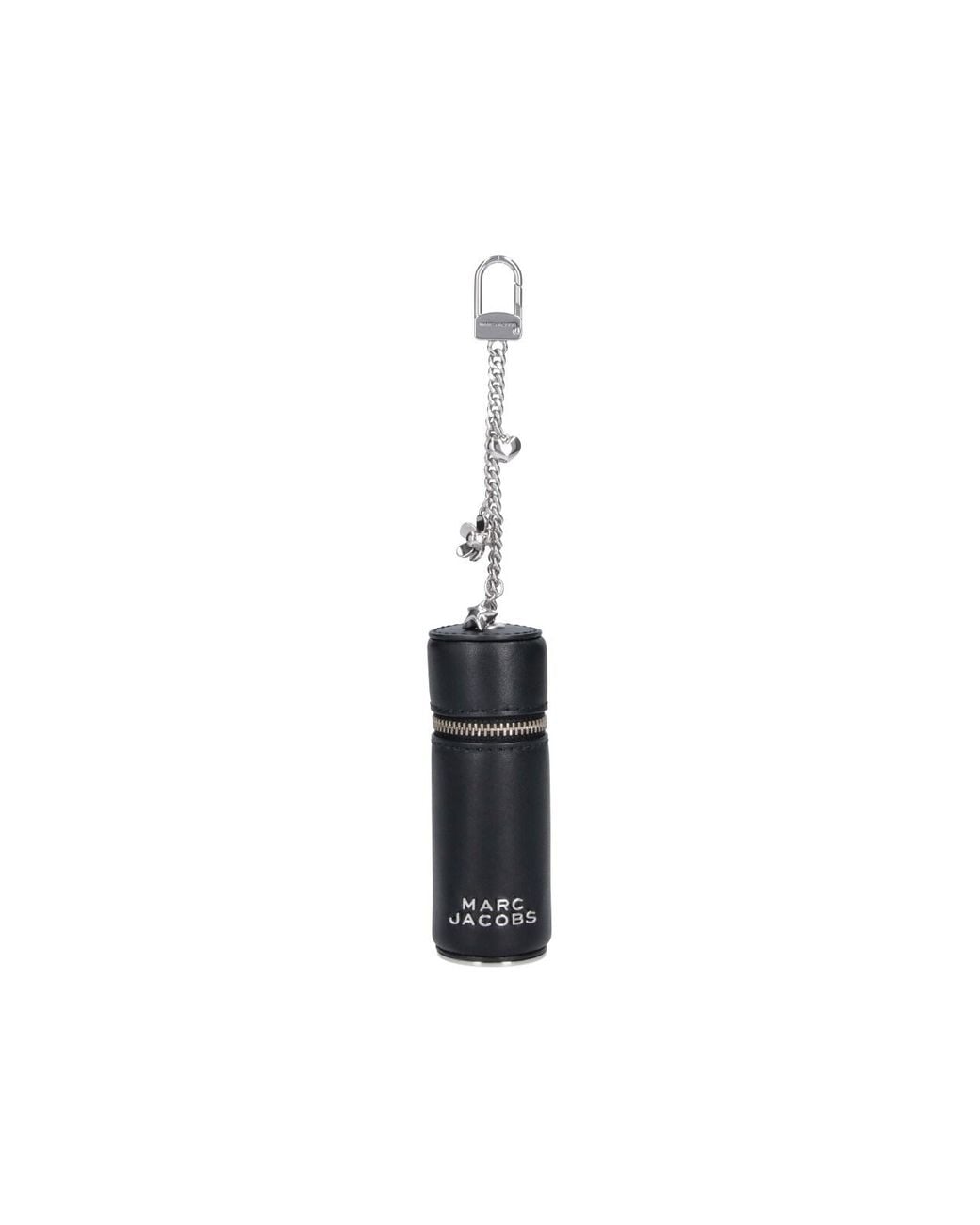 Marc Jacobs White Keychain Charm "The Lipstick Case"