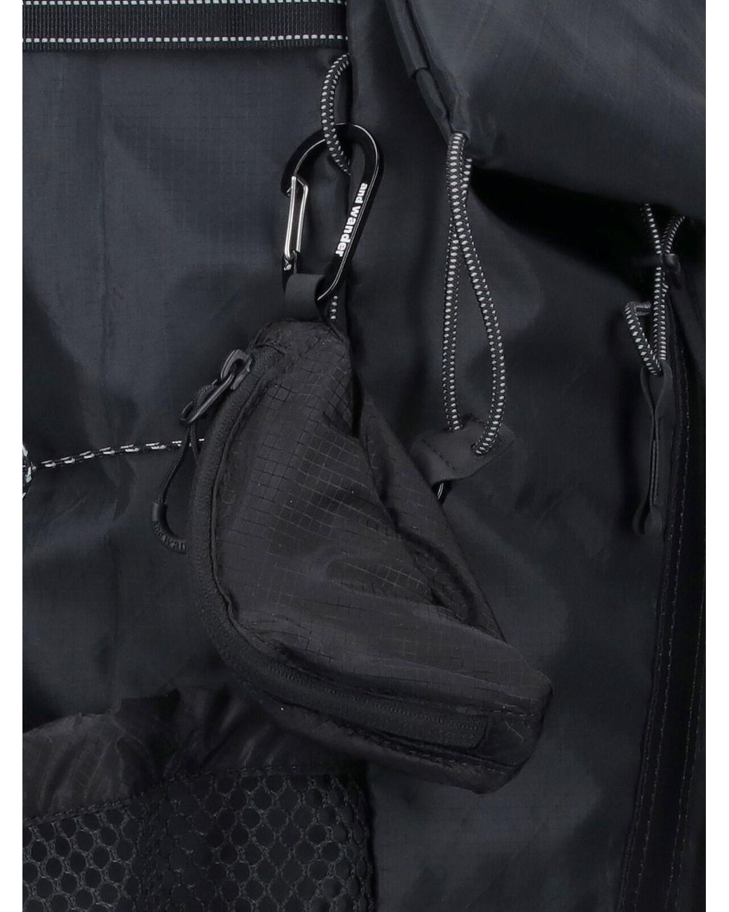 And Wander Black 'Ecopack 30L' Backpack for men