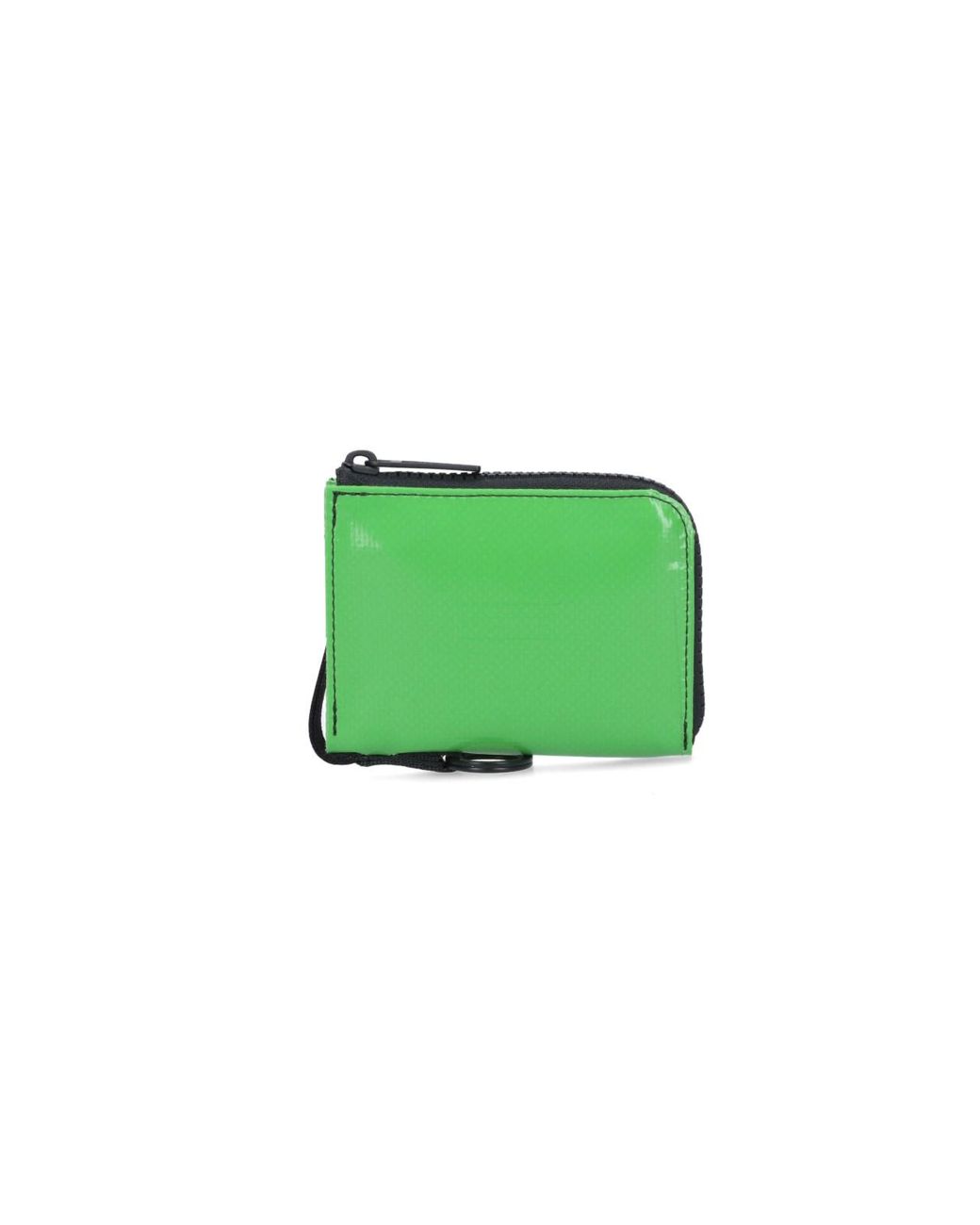 Freitag Green Medium Zipper Wallet "Parker"