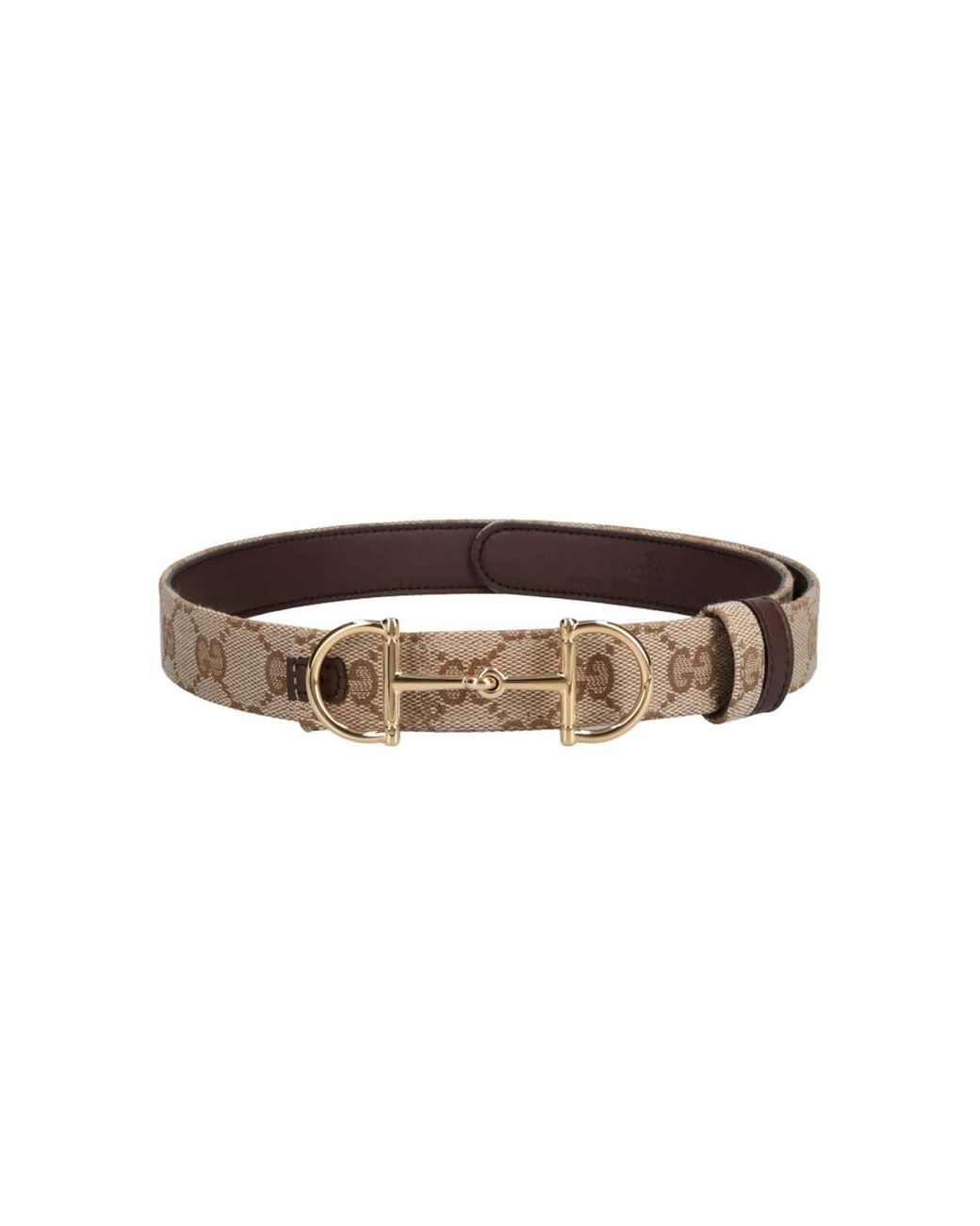 Gucci White Reversible Belt "Morsetto"