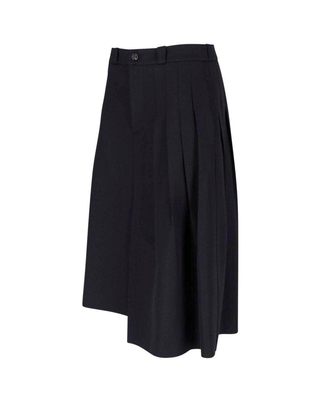 Our Legacy Blue Virgin Wool Gabardine Skirt