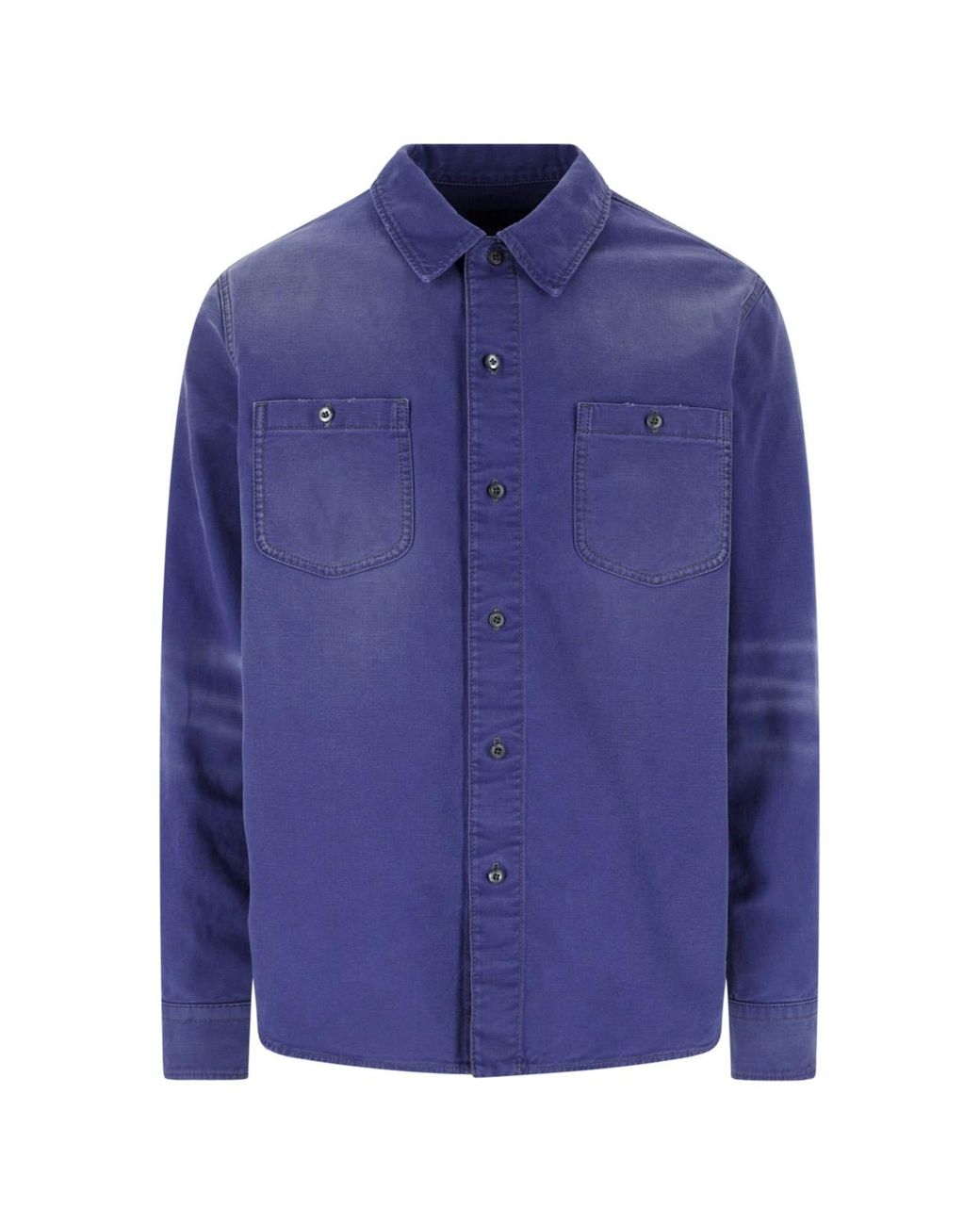Prada Blue Denim Shirt for men