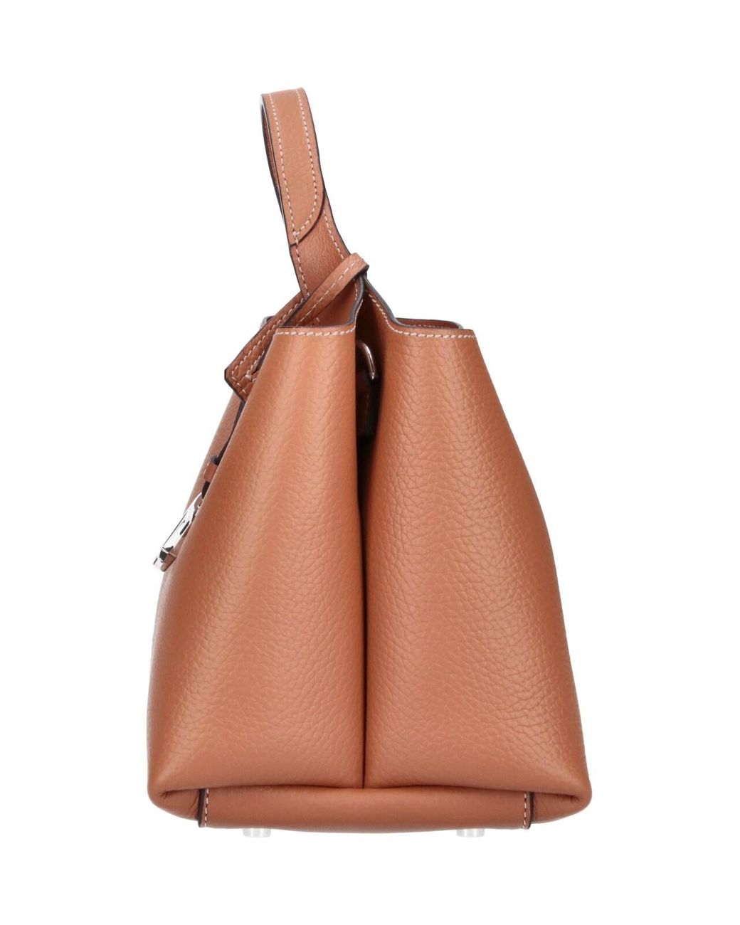 Tod's Brown Calf Leather Shoulder Bag