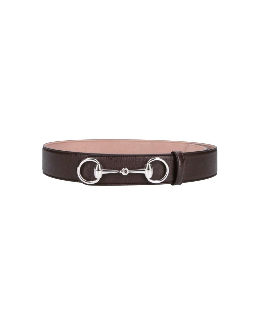 Gucci Brown Belt "Horsebit 1955" for men