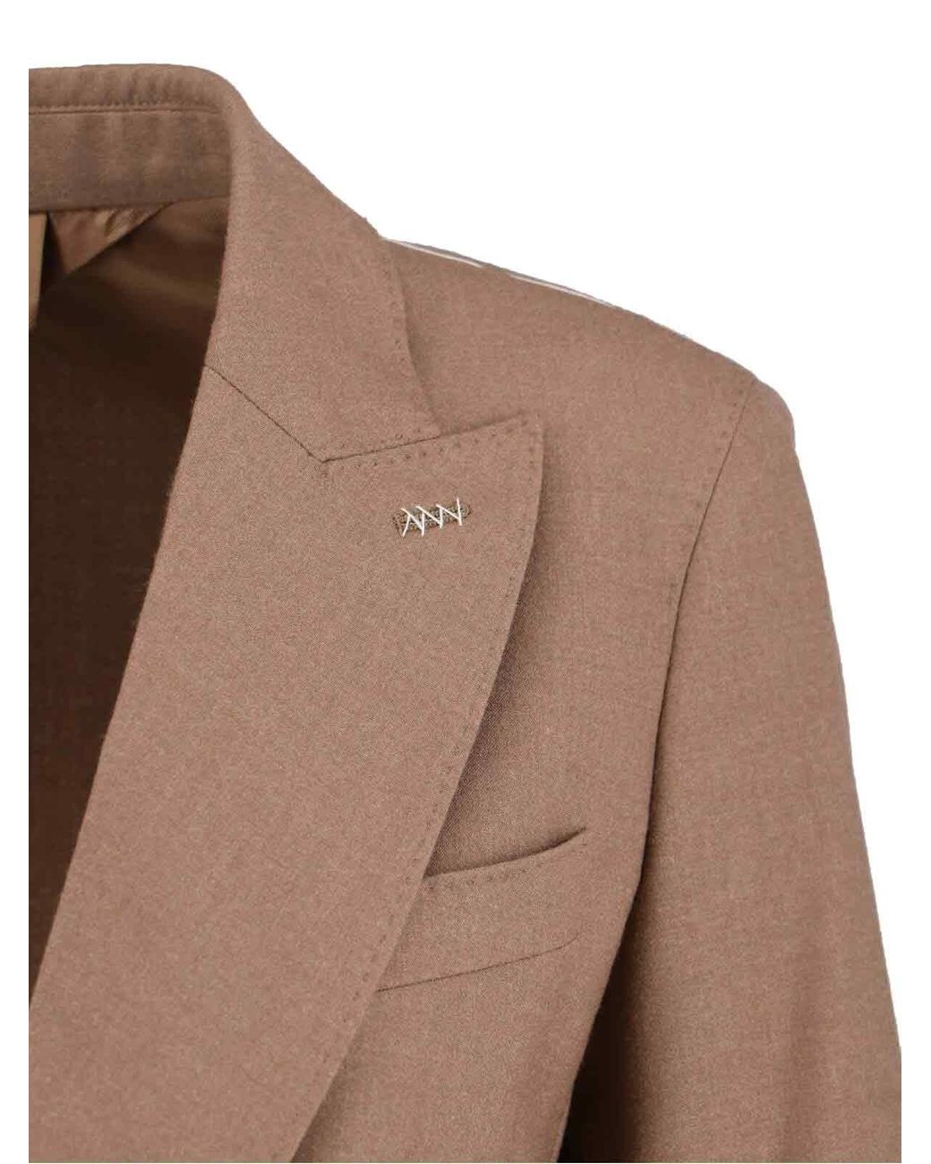 Max Mara Brown Harald Double-Breasted Blazer