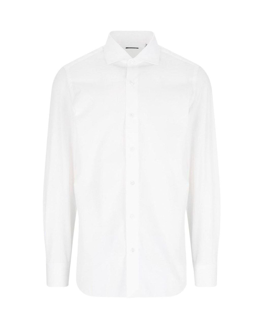 Finamore 1925 White Classic Shirt for men