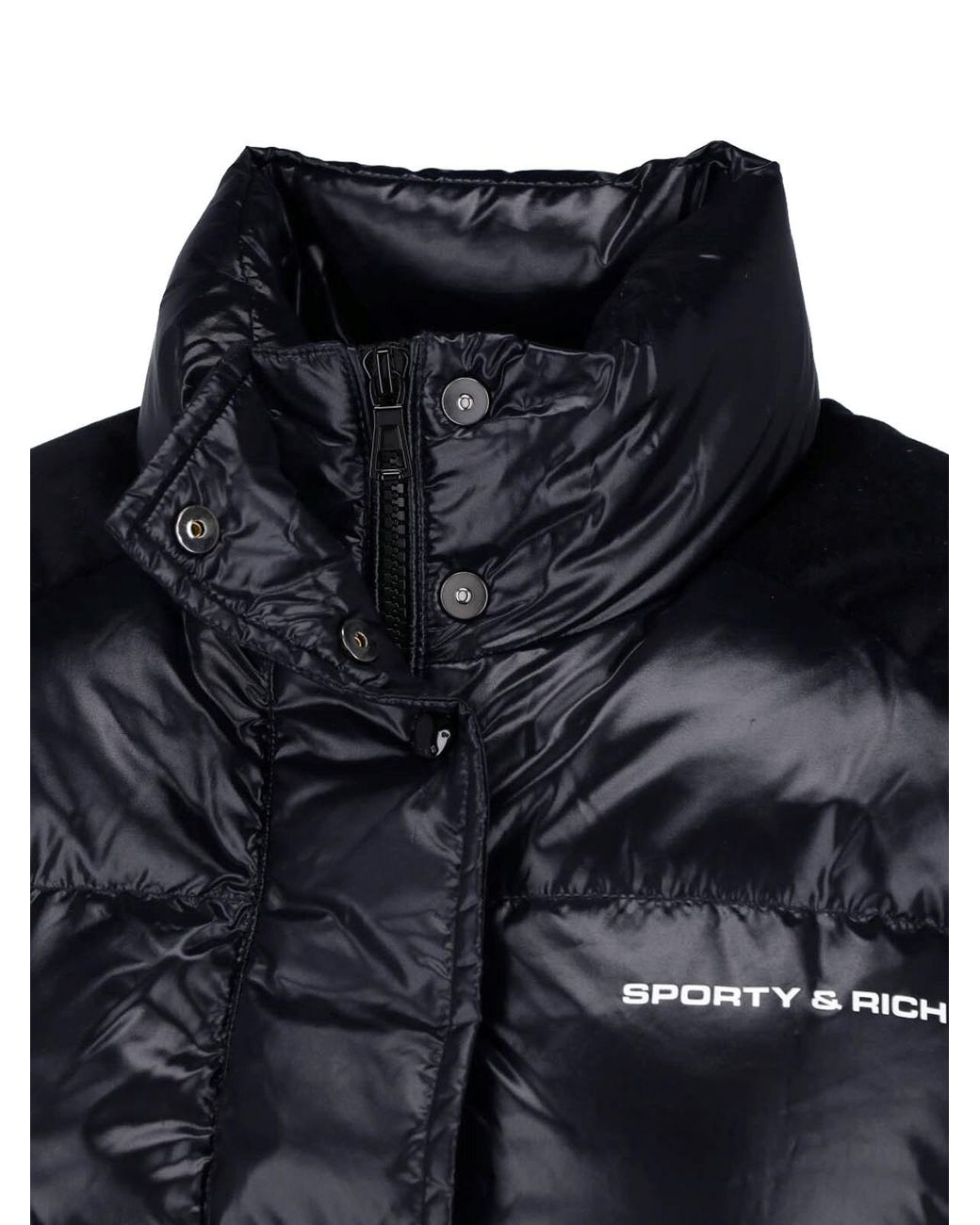 Sporty & Rich Blue Down Jacket “Bold Mountain”