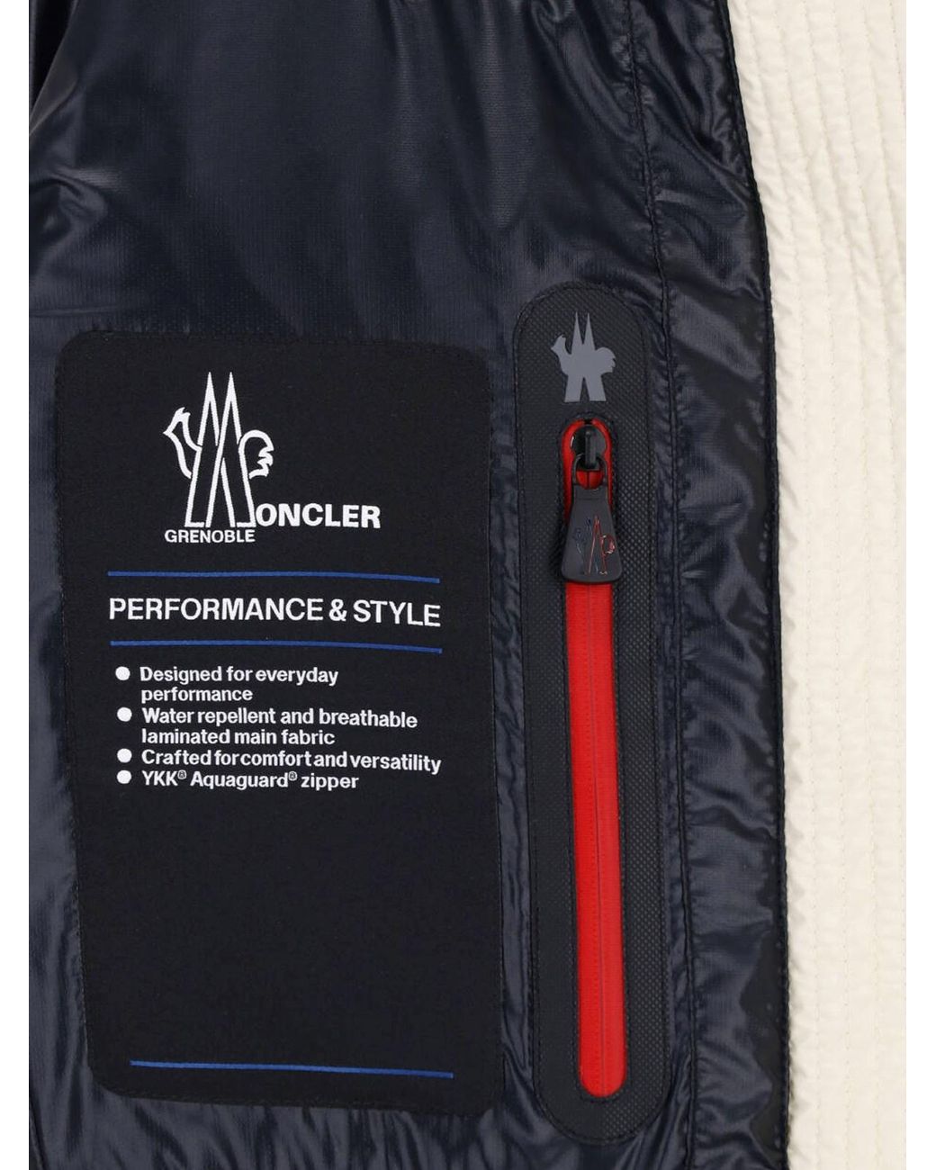 Moncler Natural Padded Ski Jacket "Bouquetin"