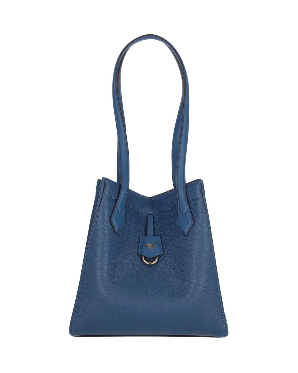 Fendi Blue Origami Medium Bag