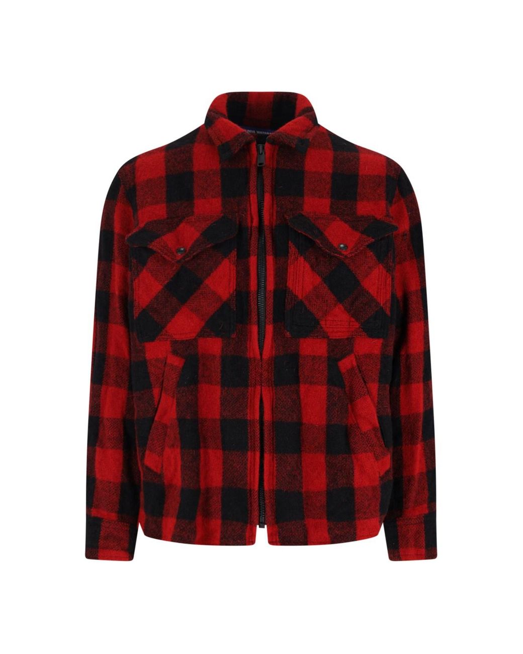 Junya Watanabe Red Filson Shirt Jacket for men