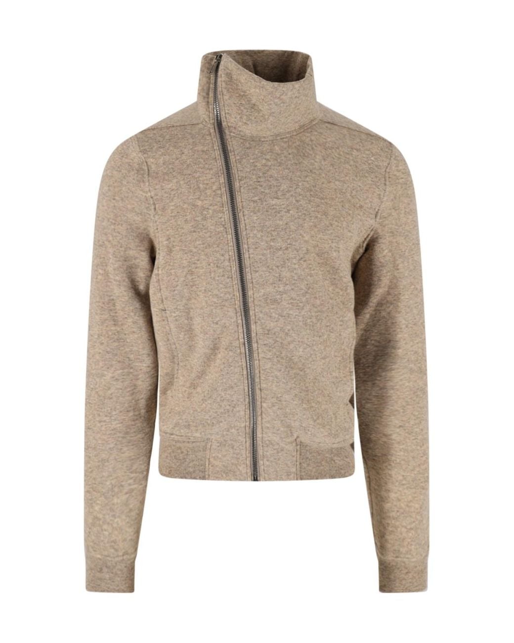 Rick Owens Natural Sweatshirt “Mountain” for men