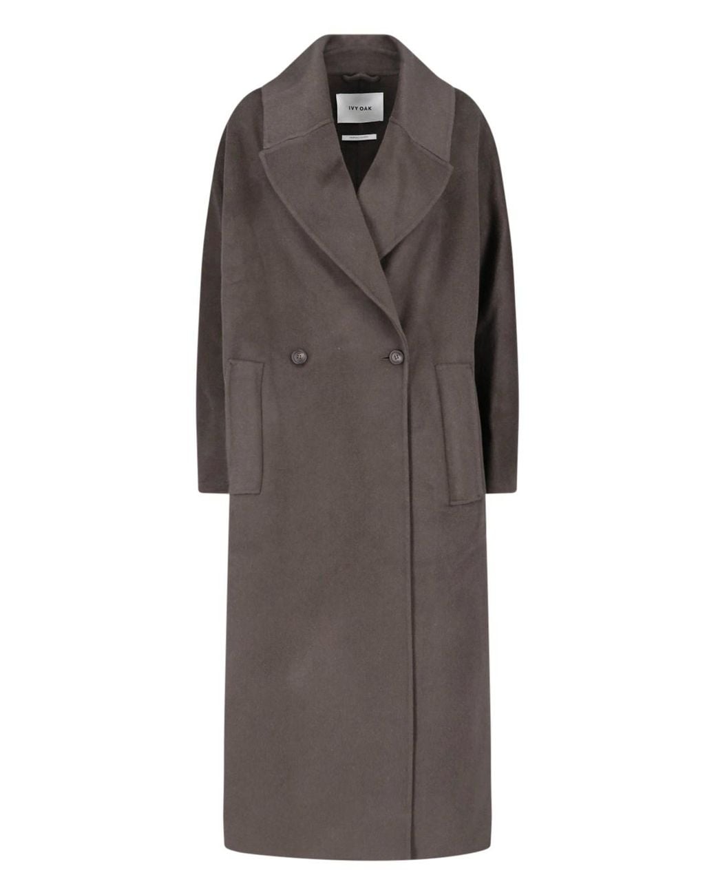 IVY & OAK Gray Wool Coat "Iocybele"