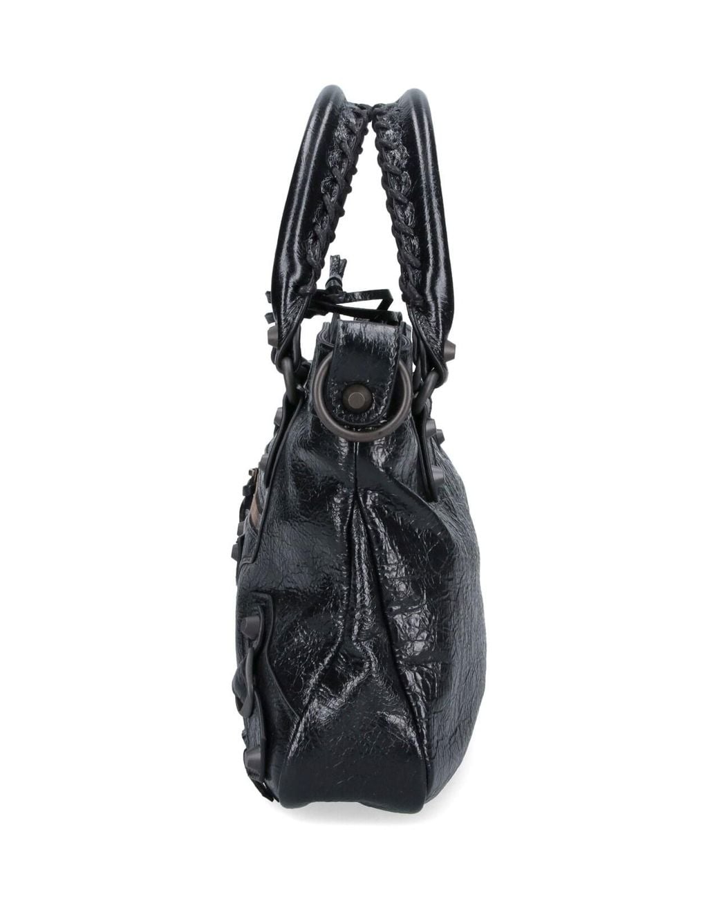 Balenciaga Black Shoulder Bag "Le City First"