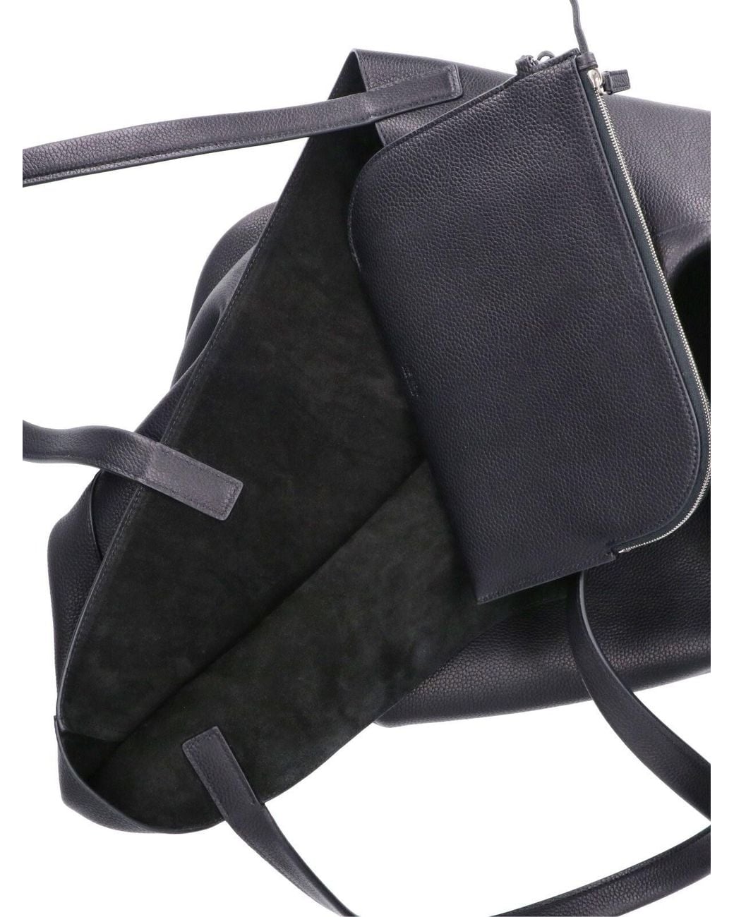 Borsa Tote "Clement" di The Row in Black