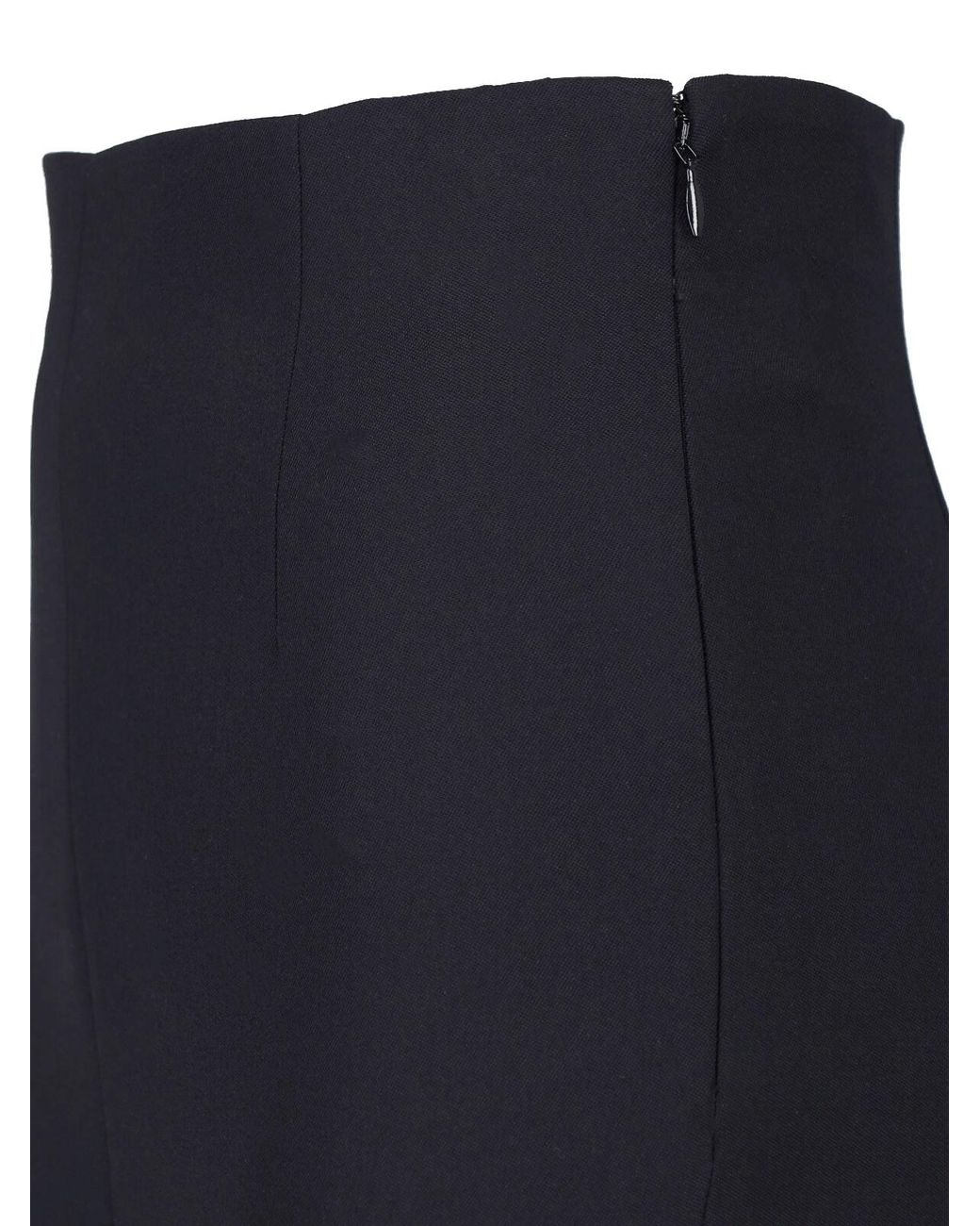 Maison Margiela Black High-Waisted Maxi Skirt