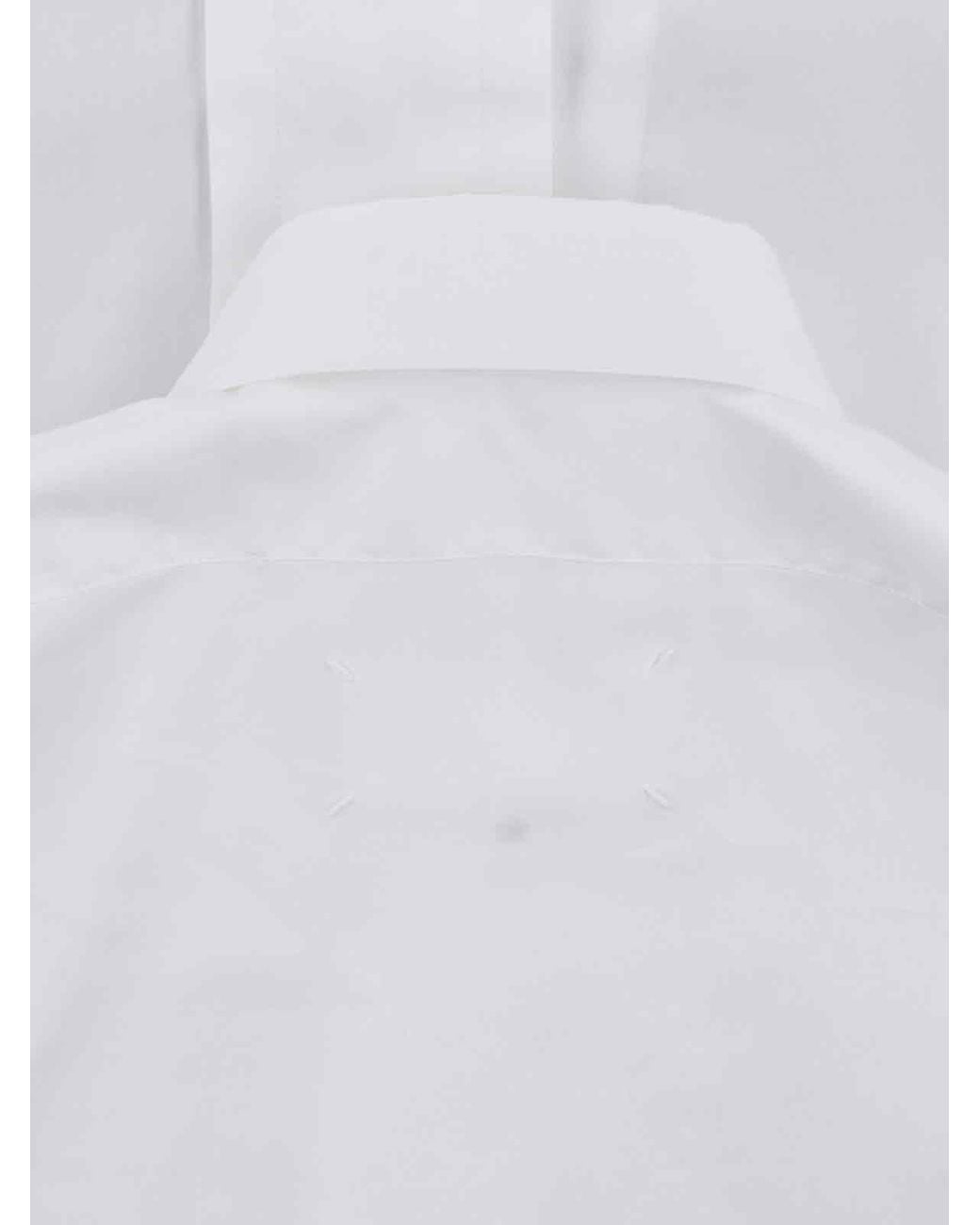 Maison Margiela White Cotton Blouse