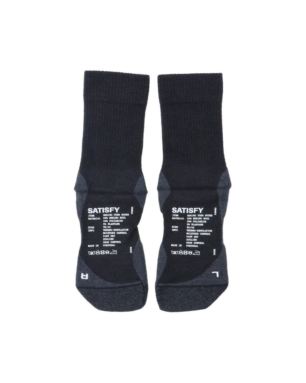 Satisfy Blue Socks “Tube” for men