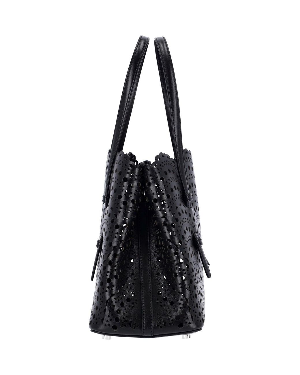 Alaïa Black Tote Bag “Mina 25”