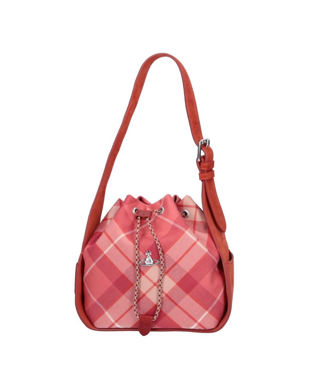 Vivienne Westwood Pink Drawstring Bucket Bag