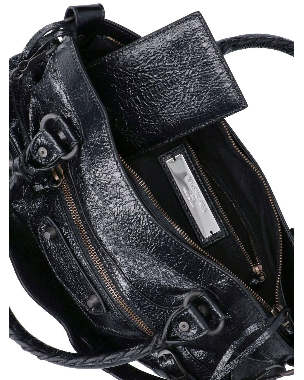 Balenciaga Black Shoulder Bag "Le City First"