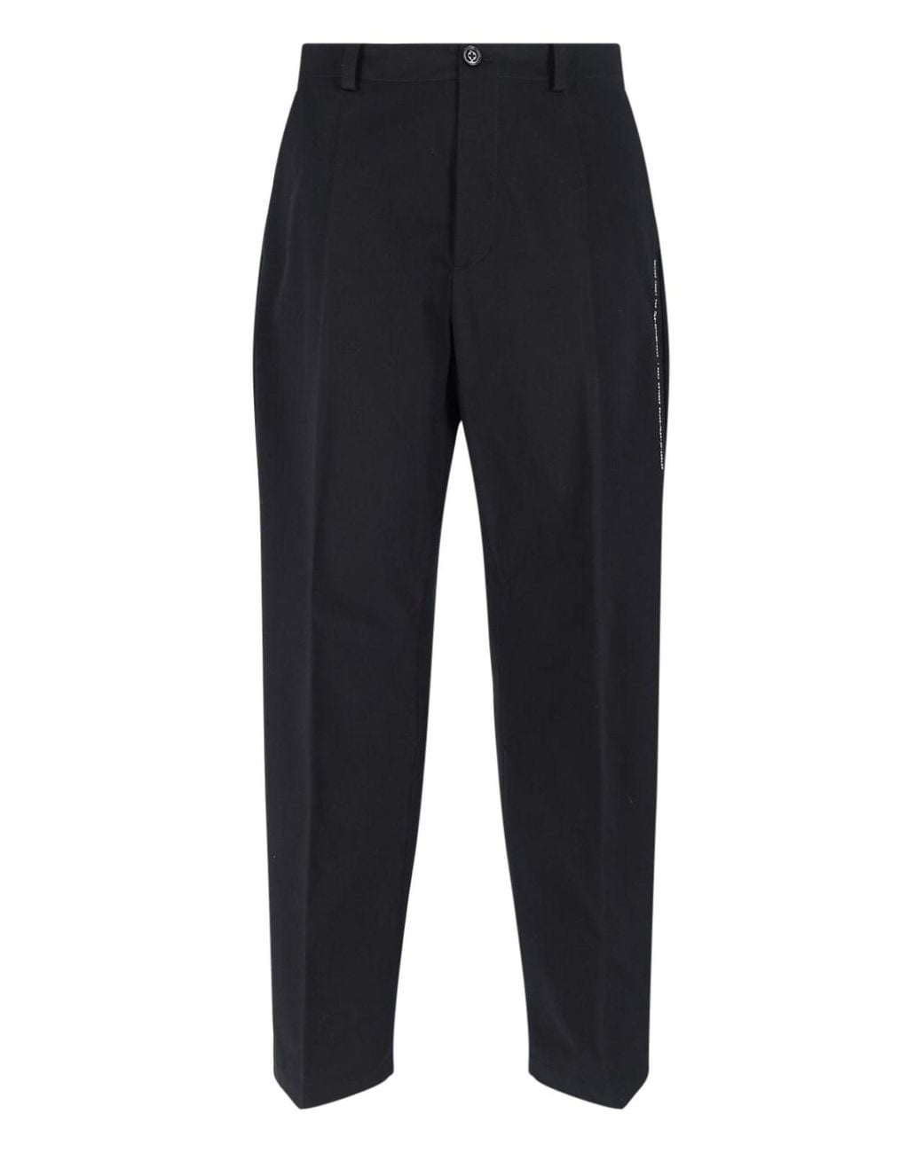 Moncler Genius Blue Tailored Straight-Leg Trousers for men