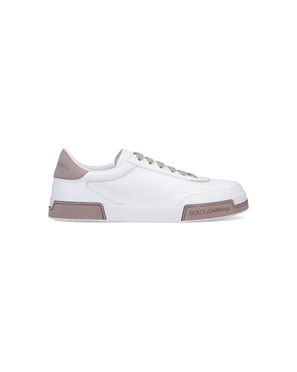 Dolce & Gabbana White Sneakers Outer: Calf Leather for men