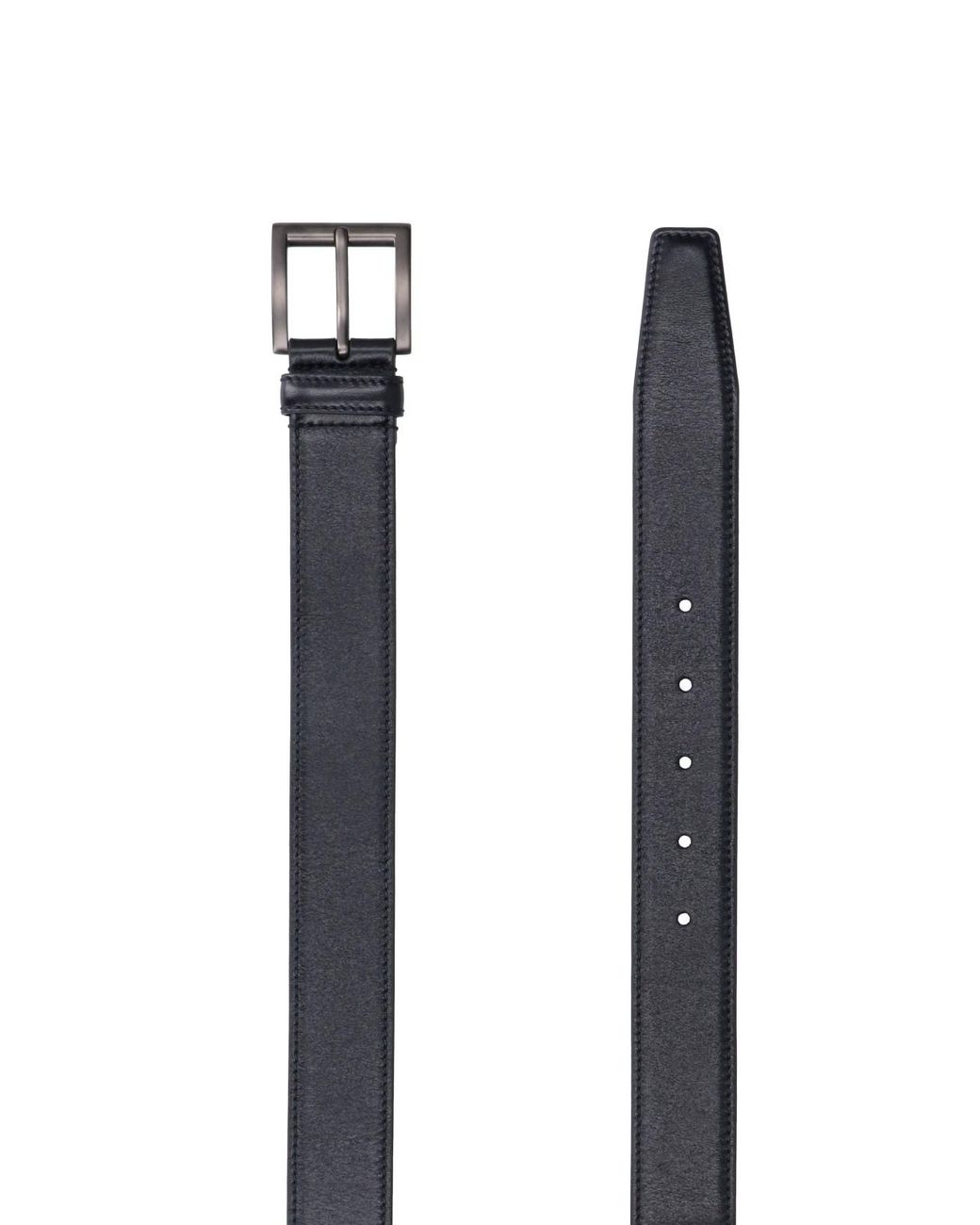 Prada Black Calfskin Belt for men