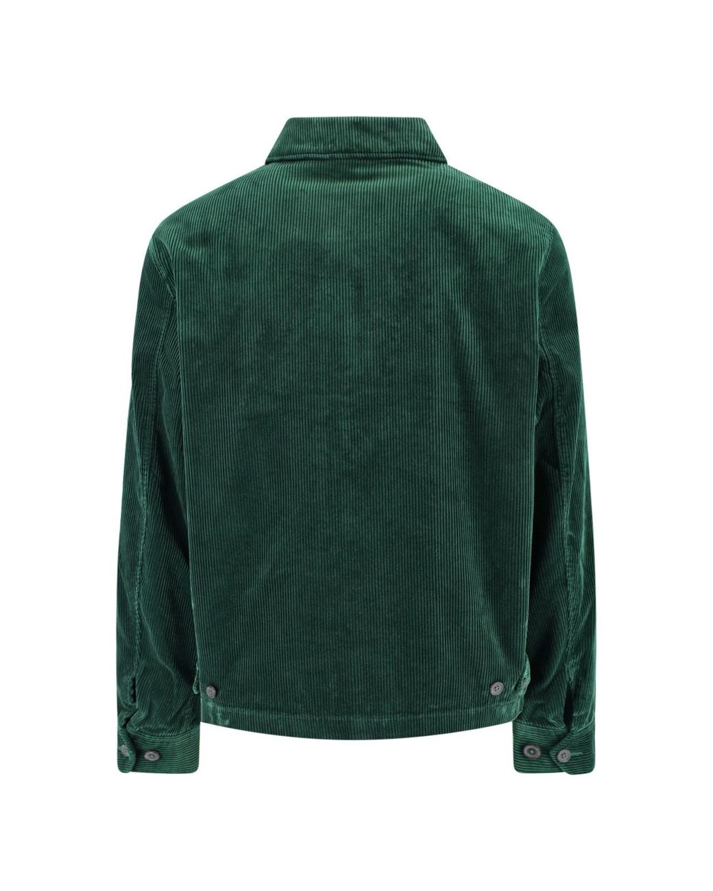 Polo Ralph Lauren Green Wynton Corduroy Cotton Zip Jacket for men