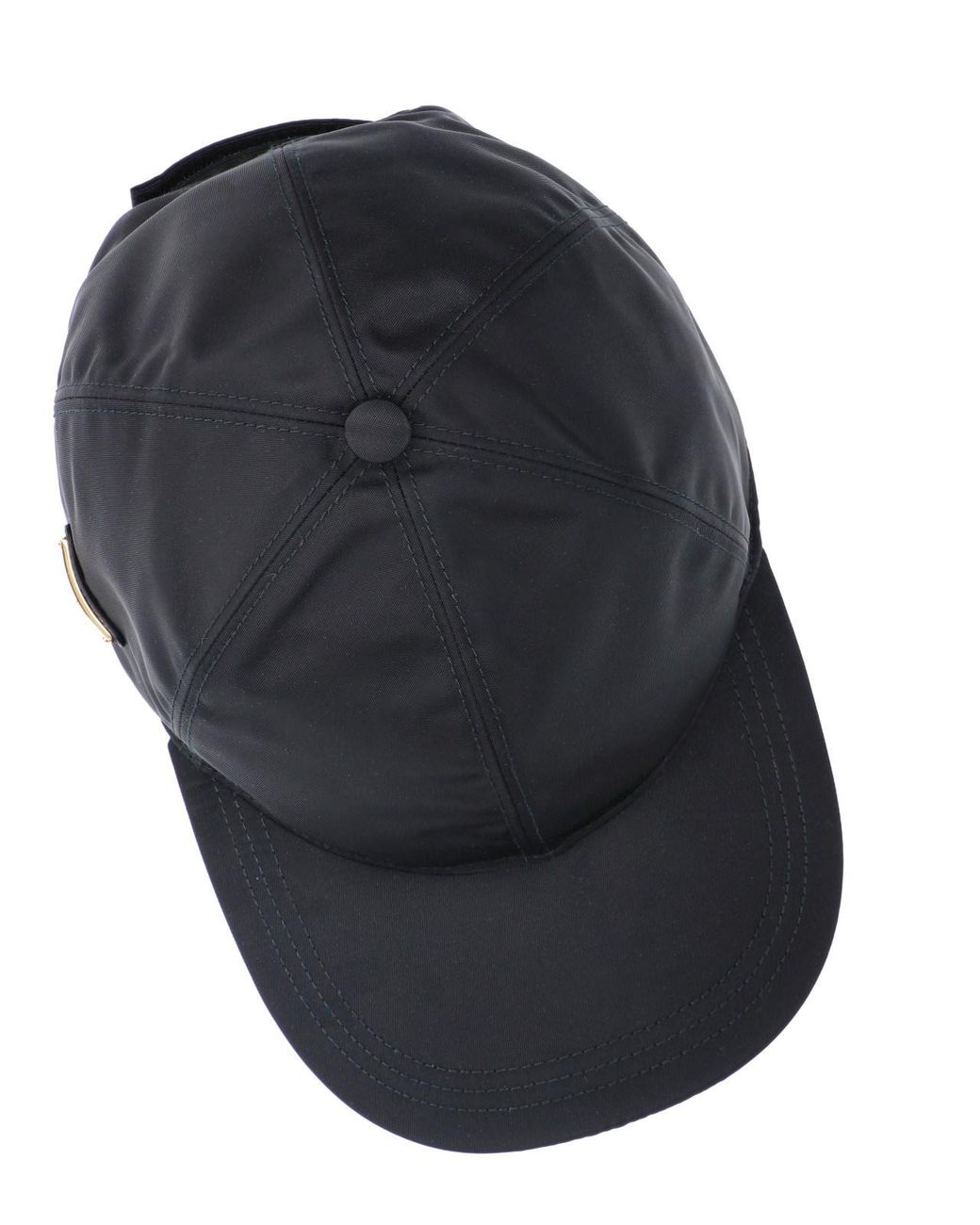 Cappello Baseball Logo di Prada in Black