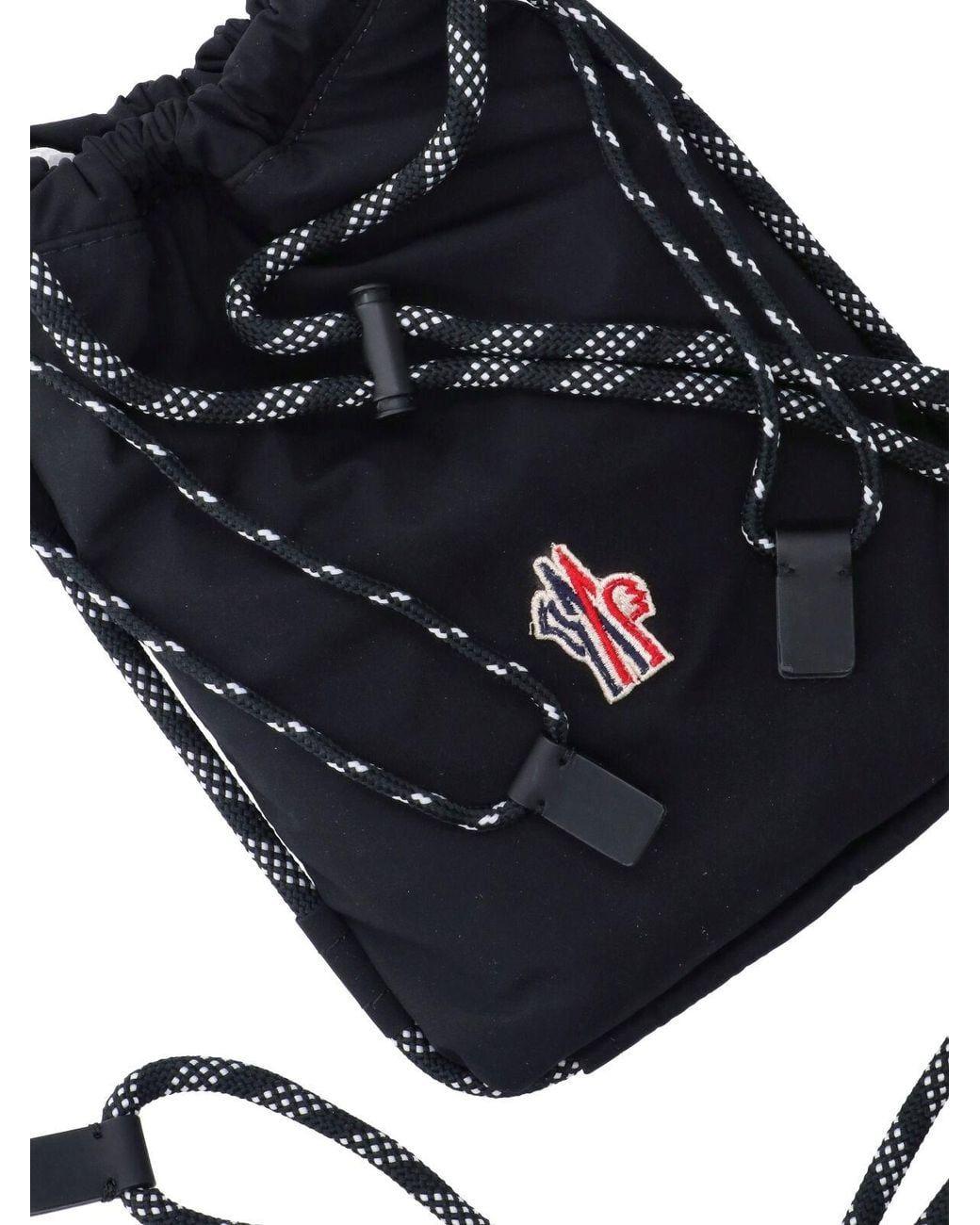 Moncler Black Shoulder Bag "Makaio" for men