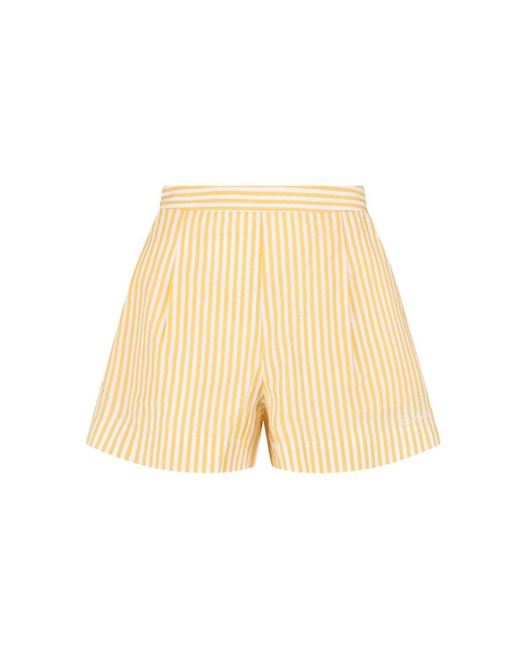 Mc2 Saint Barth Natural Striped Swim Shorts