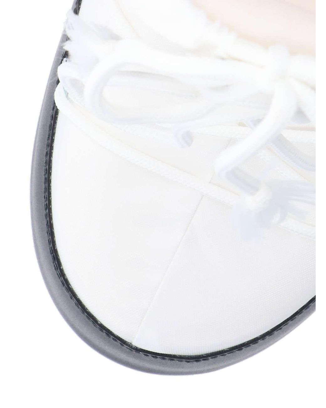Moon Boot White Performance Winter Mini Boots With Rubber Outsole