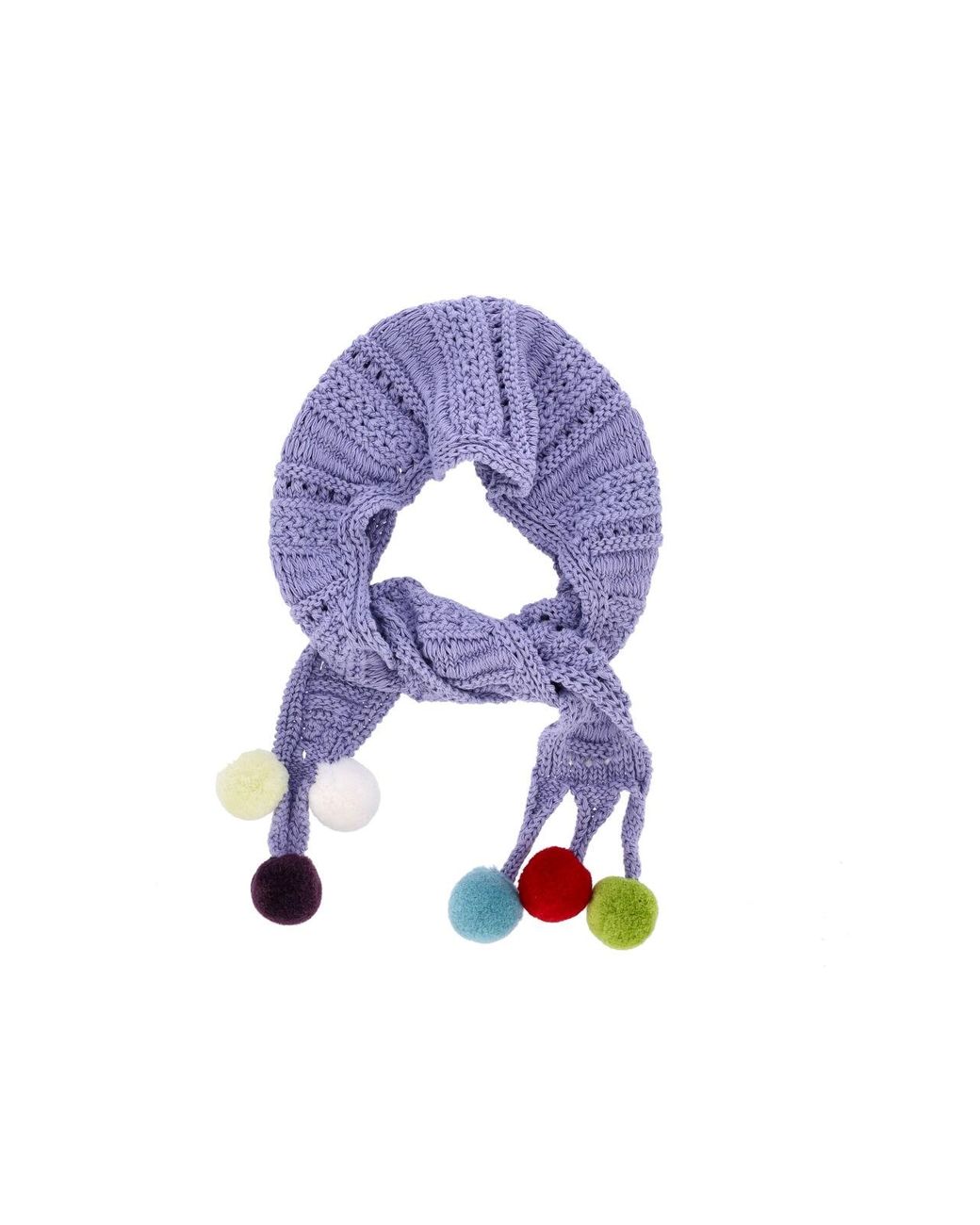 J.W. Anderson Purple Merino Wool Scarf