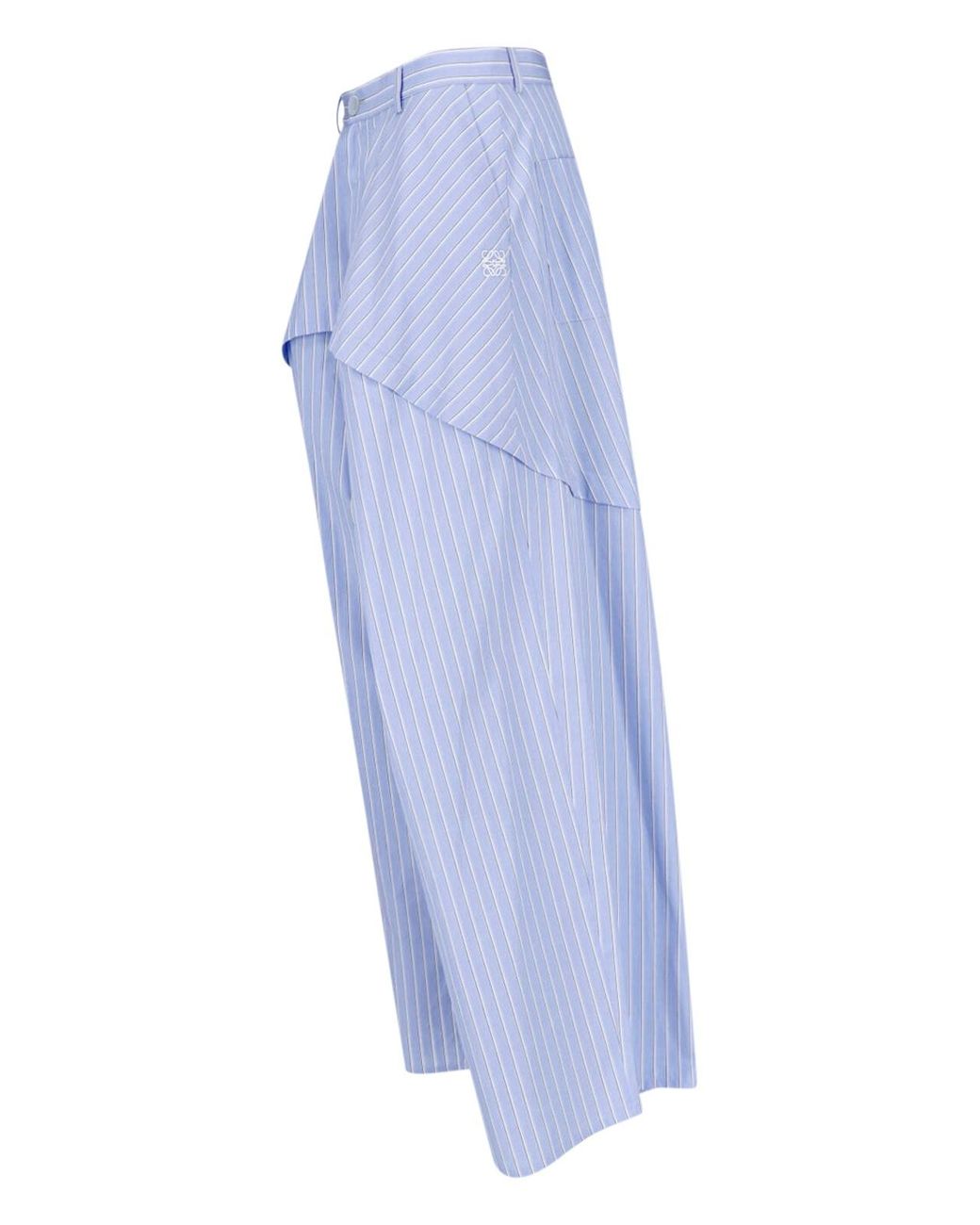 Loewe Blue Wide Striped Pants
