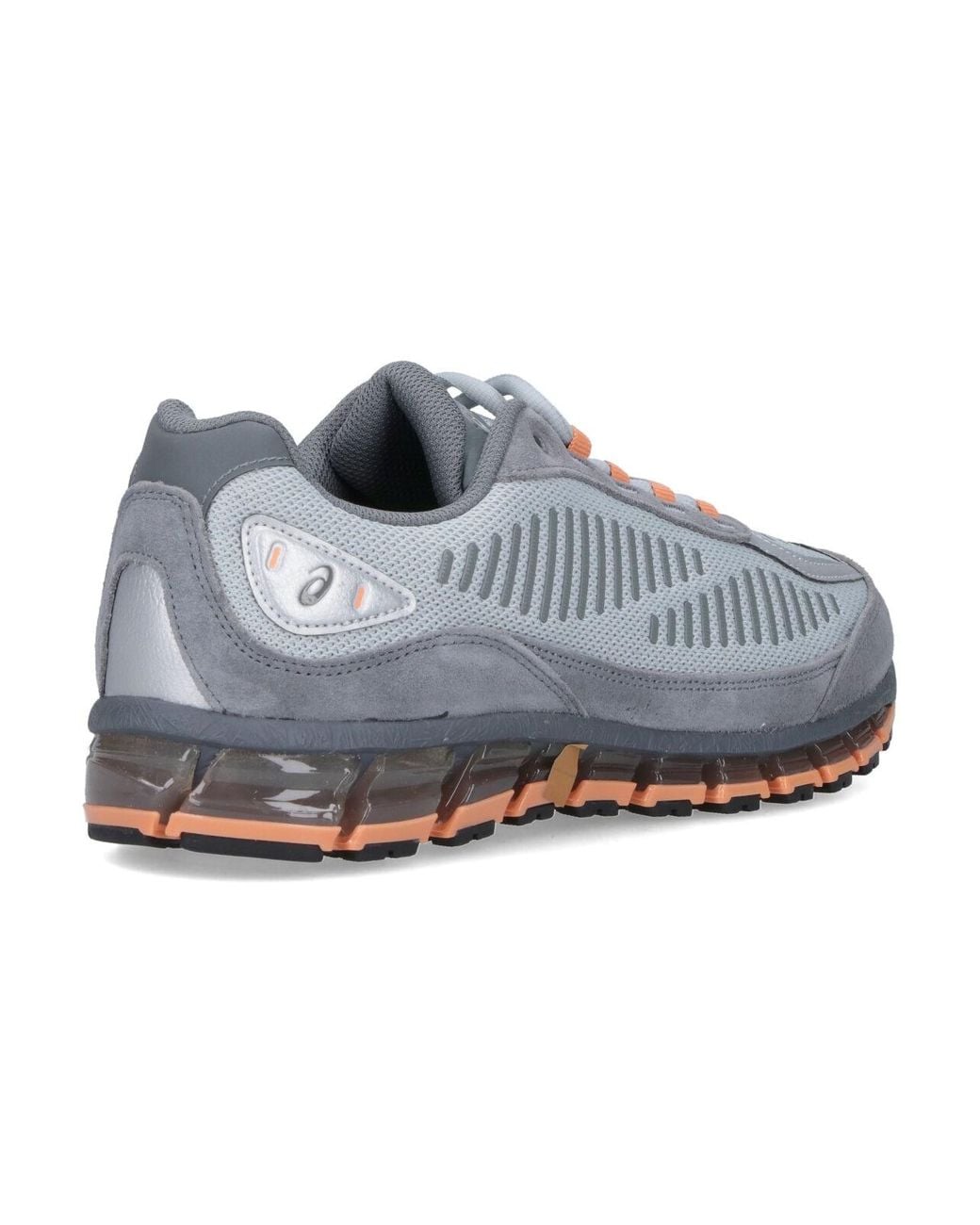 Asics Gray Sneakers Synthetic Fiber