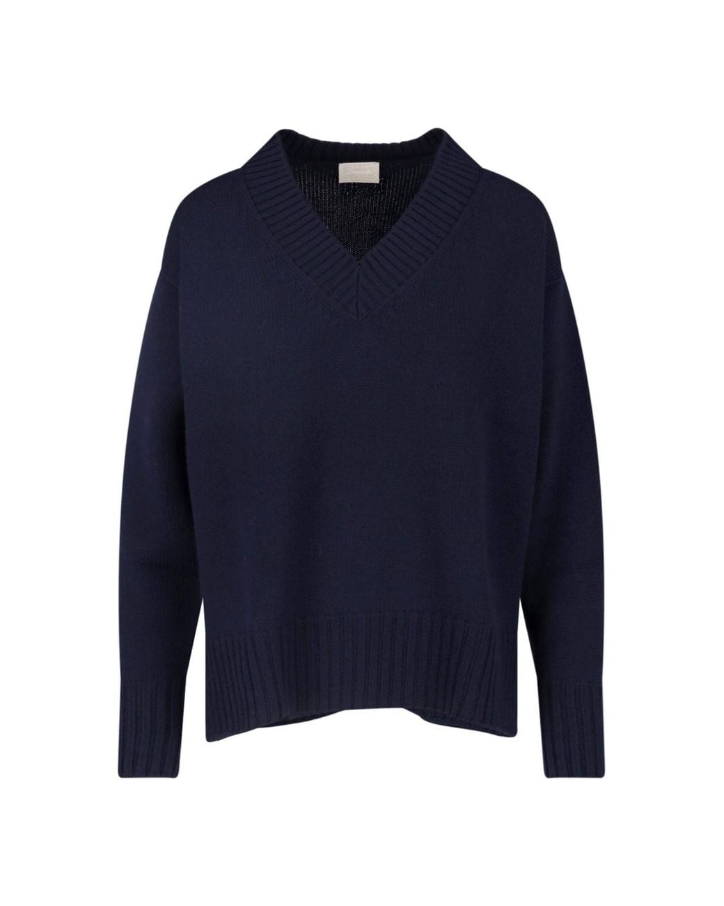 Drumohr Blue Merino Wool Sweater