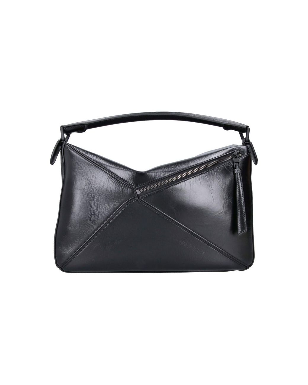 Loewe Blue Large Shoulder Bag "Puzzle" for men