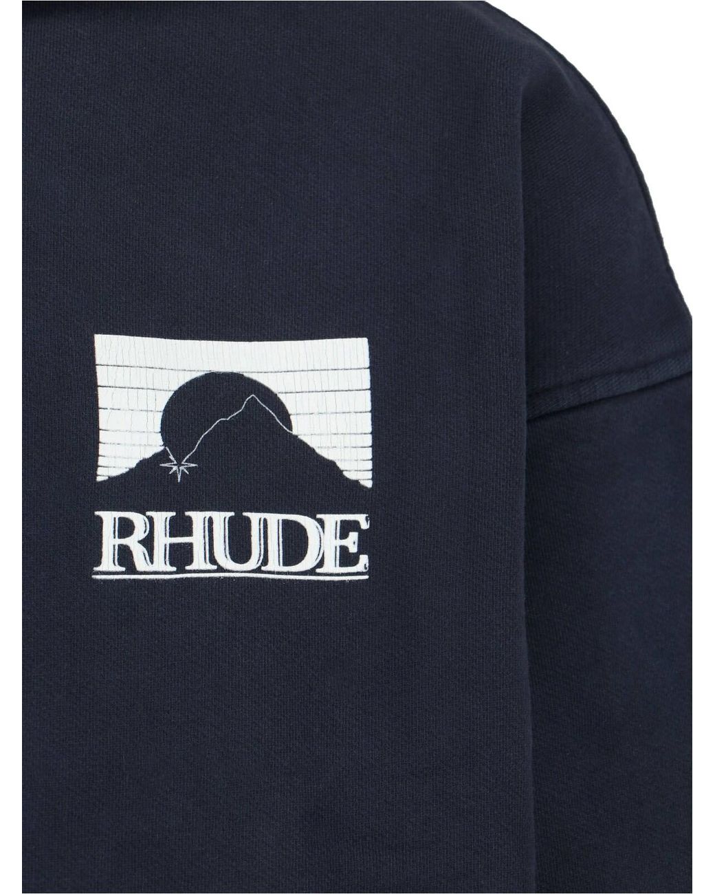Rhude Blue Sweaters Cotton for men