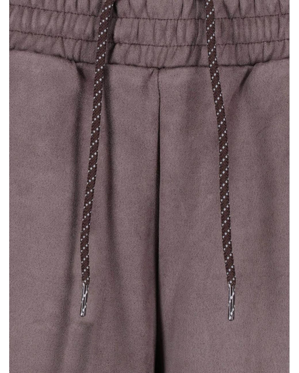 Adidas Brown Wide Sweatpants "Adilenium"