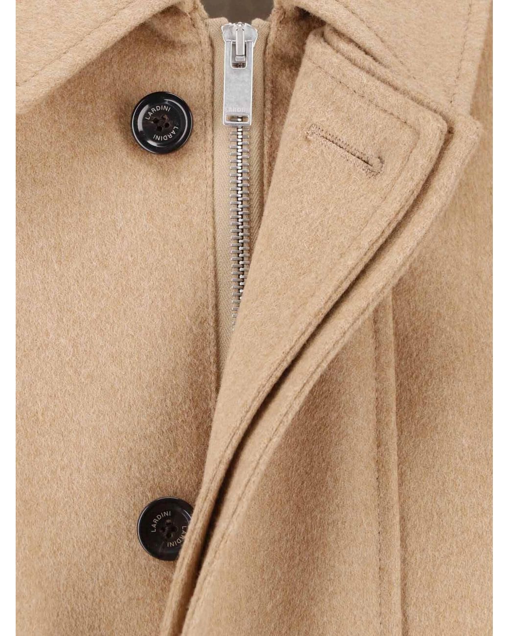 Lardini Natural Virgin Wool Jacket for men