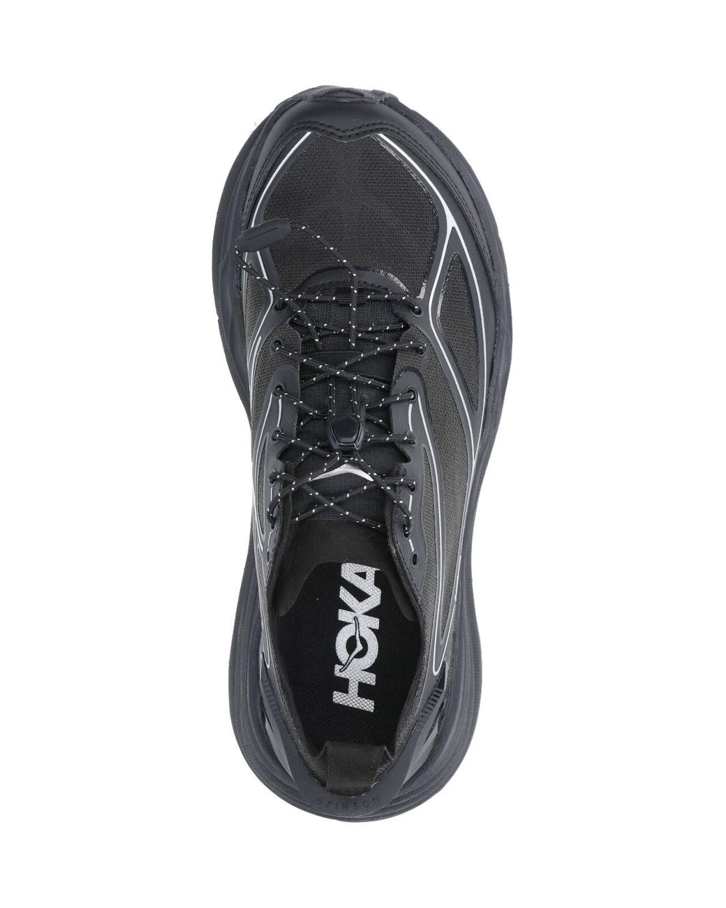 Hoka One One Black Synthetic & Textile Sneaker