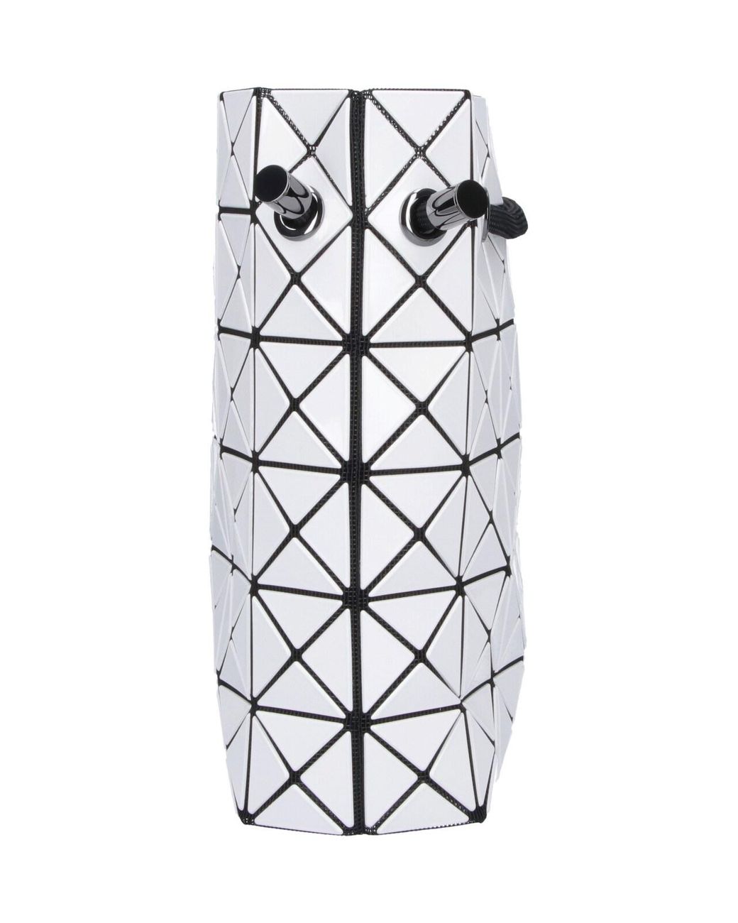 Issey Miyake White Shoulder Bag "Wing"