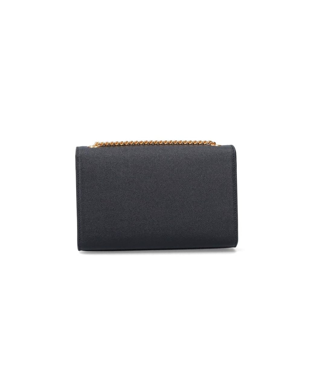 Saint Laurent Black "kate" Small Shoulder Bag
