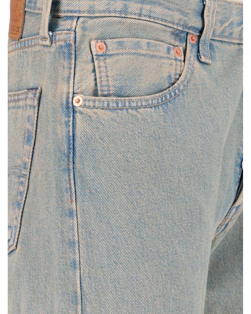 Levi's Strauss Gray '501' Jeans for men