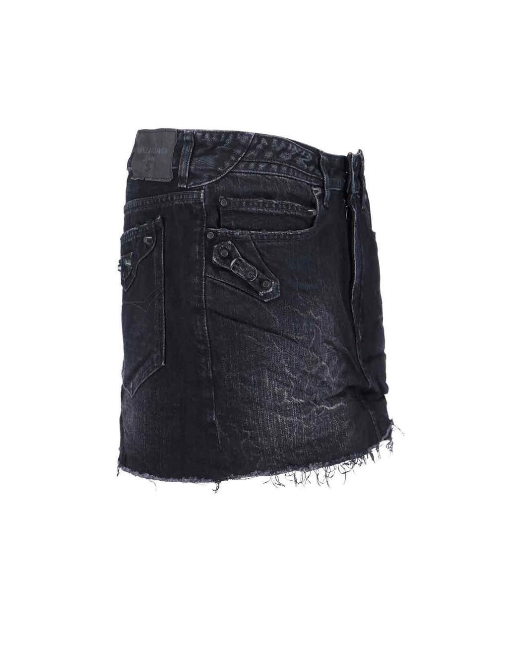Balenciaga Blue Mini Skirt City
