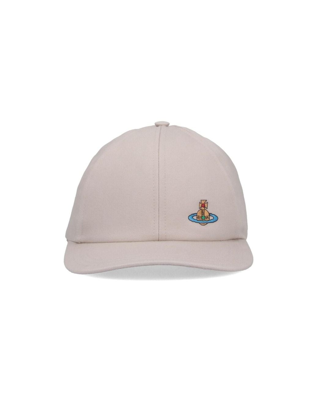 Vivienne Westwood Natural Orb Logo Baseball Cap