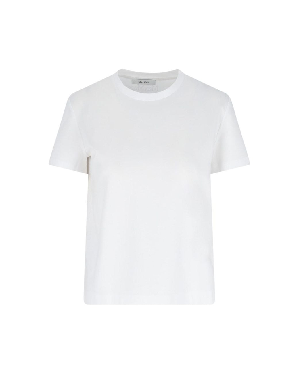 Max Mara White T-Shirt Logo