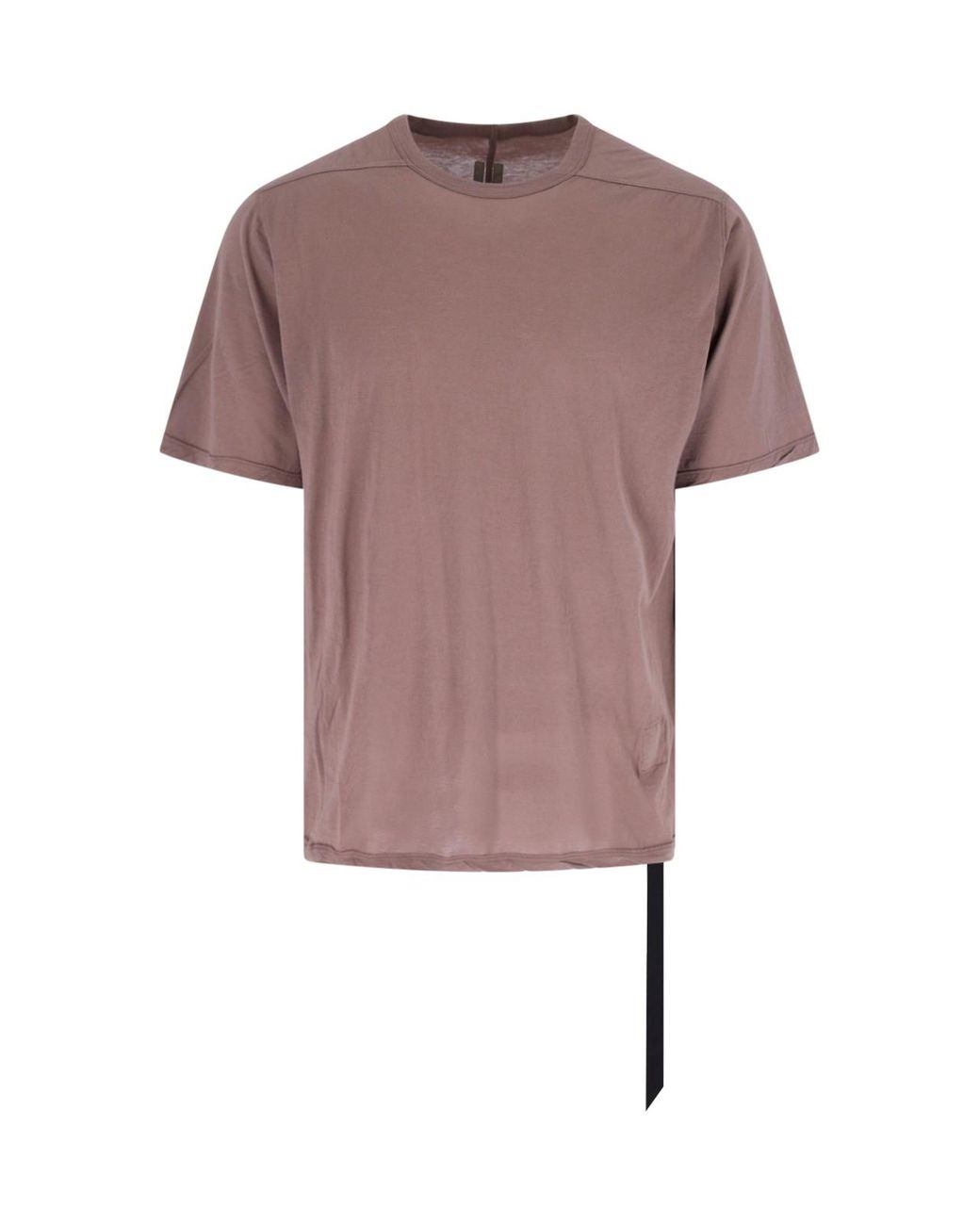 Rick Owens Pink T-Shirt "Level T" for men