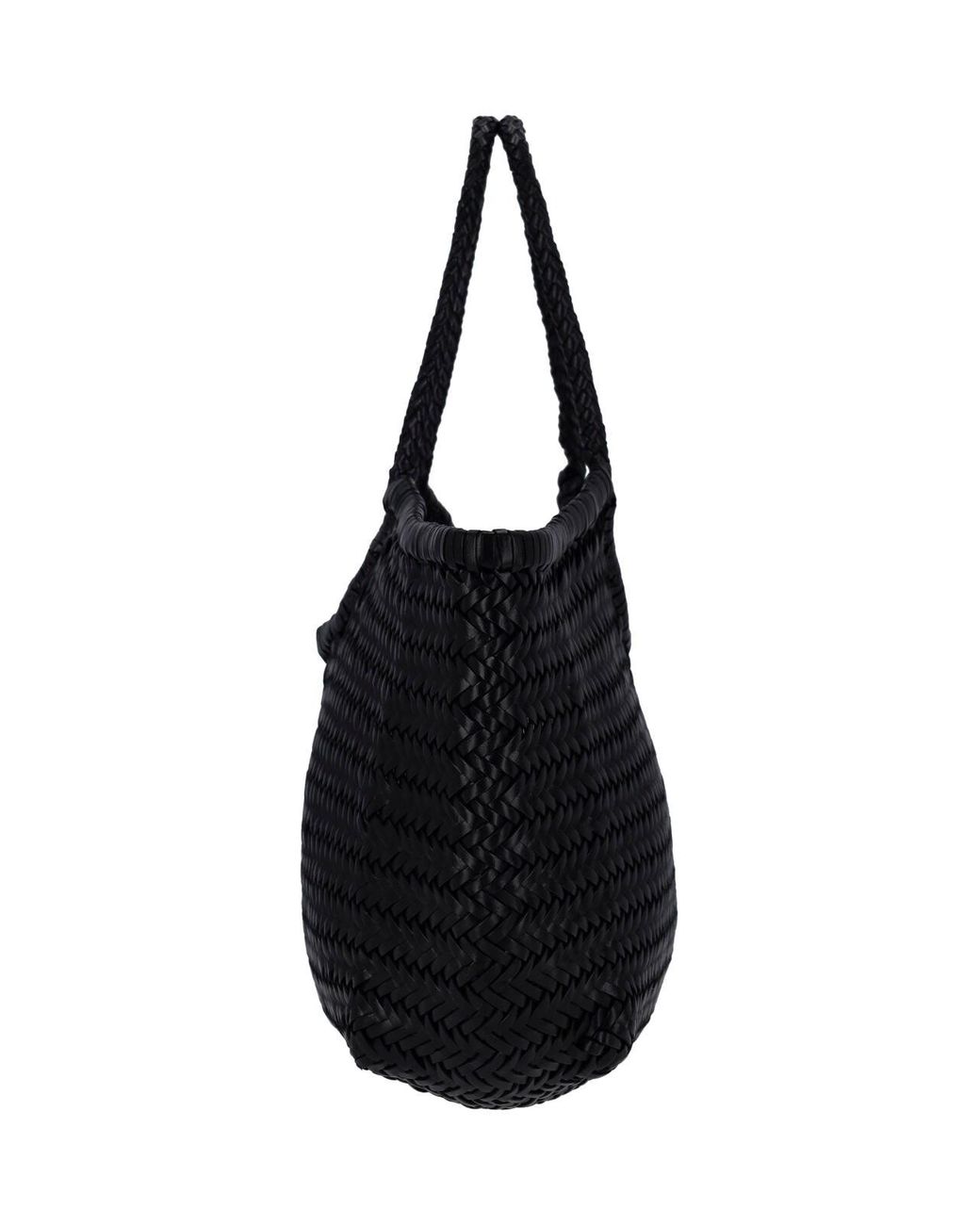 Dragon Diffusion Black Large Shoulder Bag “Nantucket”