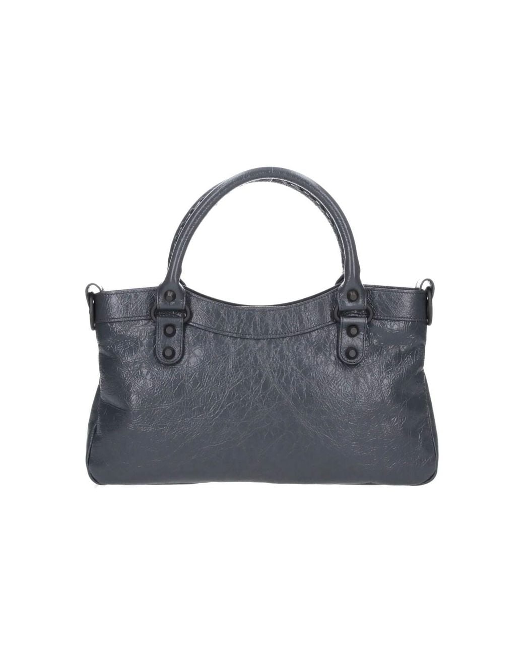 Balenciaga Blue Shoulder Bag "Le City First"